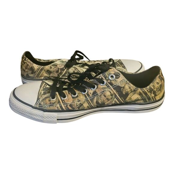 SOLD!!! CONVERSE Men’s Money Sneakers - Size 10 - Picture 3 of 9